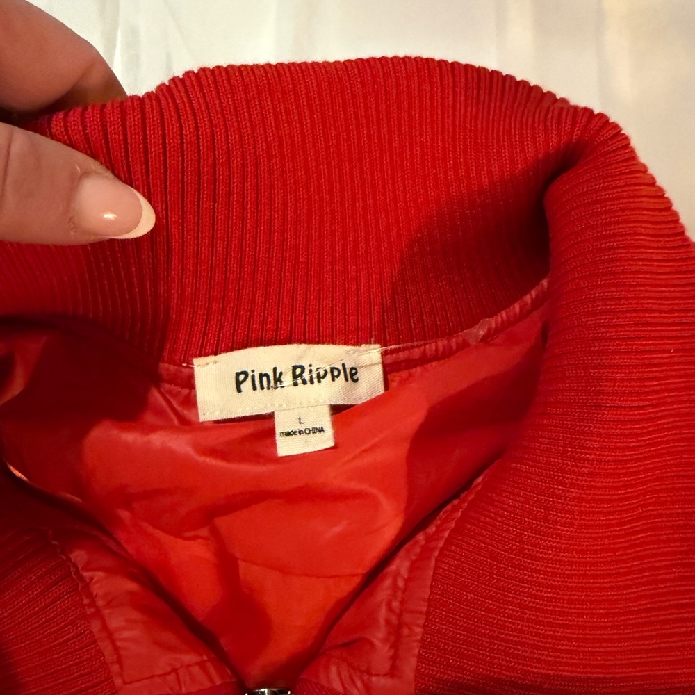 Red Puffer Jacket - Picture 3 of 6